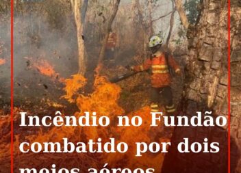 Incêndio agrícola deflagra no concelho do Fundão