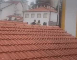 Incêndio deflagra no Centro Histórico da Covilhã
