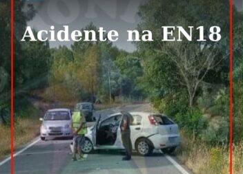 Um ferido após despiste na EN18