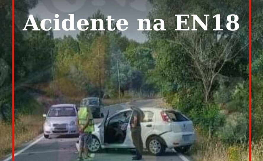 Um ferido após despiste na EN18