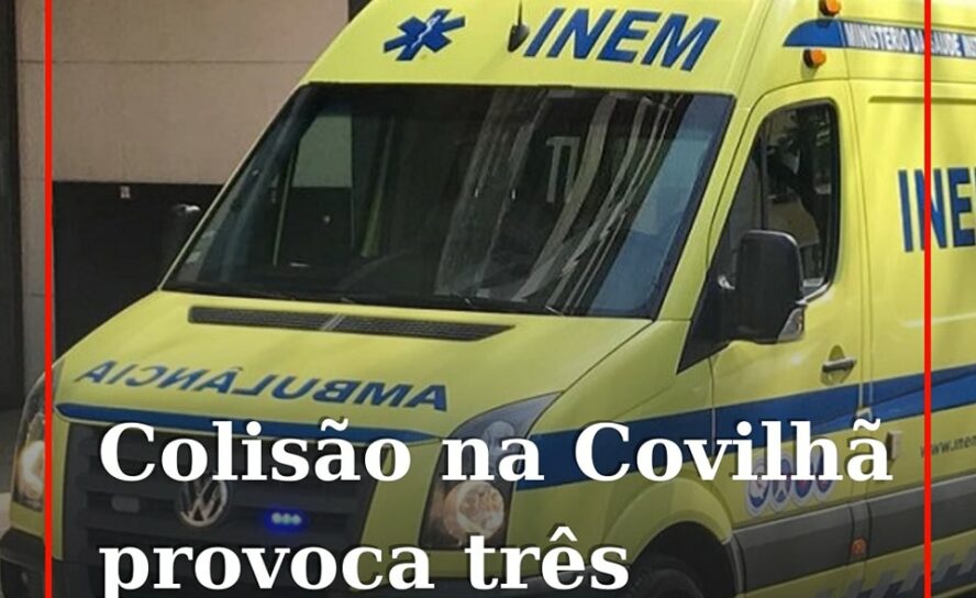 Uma colisão entre dois veículos ligeiros de passageiros na Rua Professor António