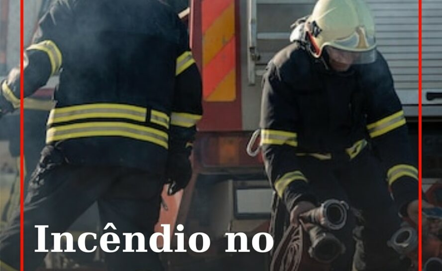 60 operacionais combateram incêndio