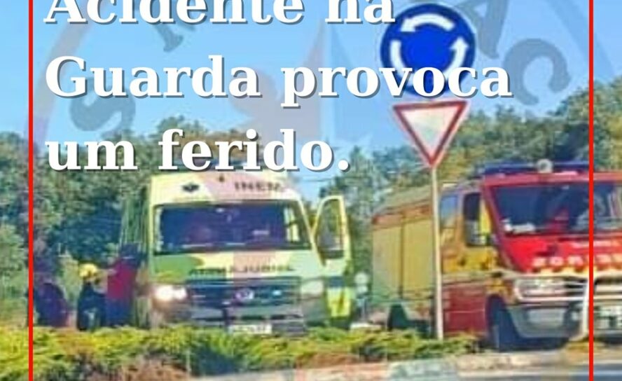 Colisão com motociclo origina um ferido