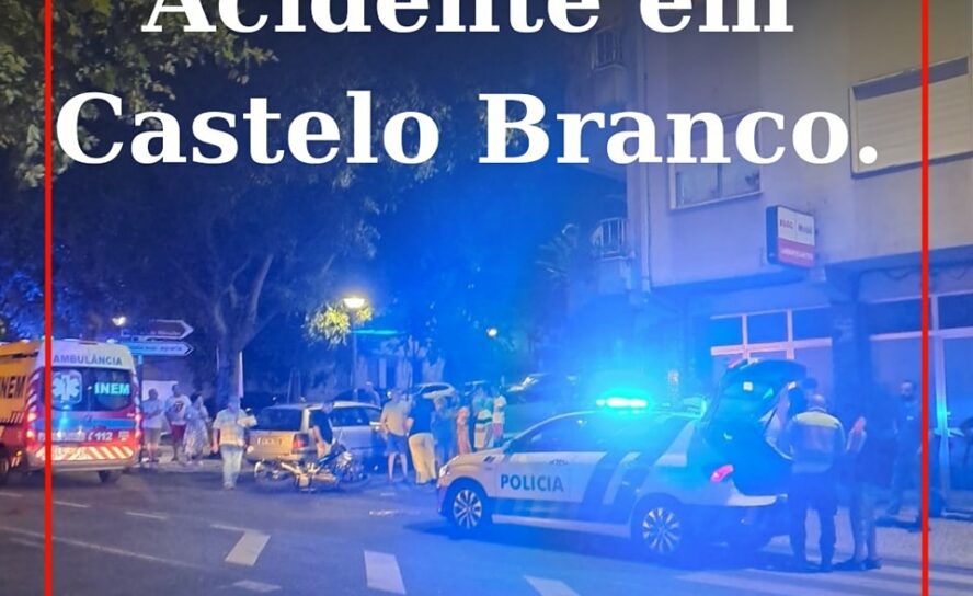 Colisão em Castelo Branco