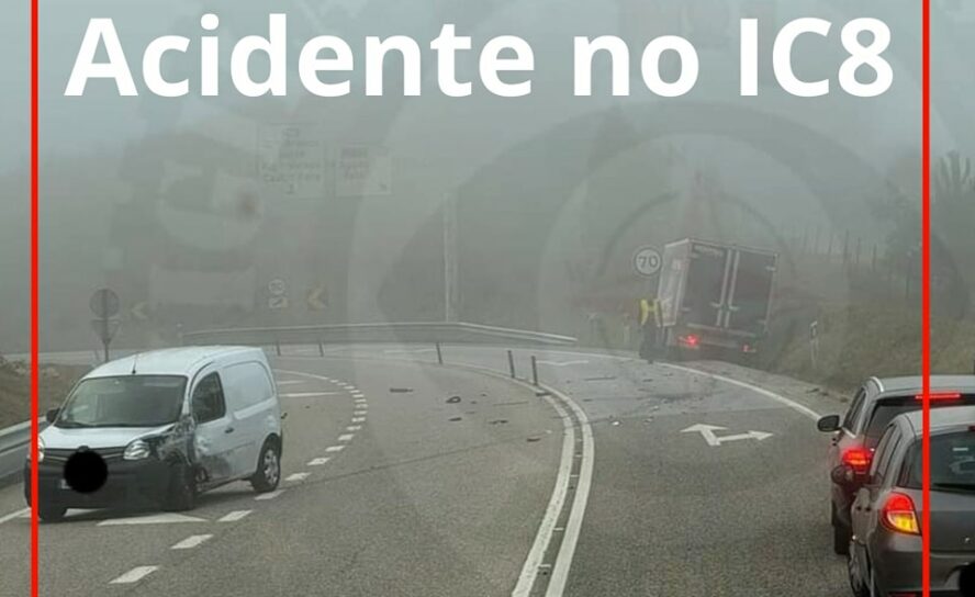 Colisão no IC8