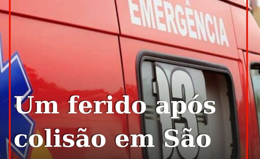 Colisão no concelho de Castelo Branco