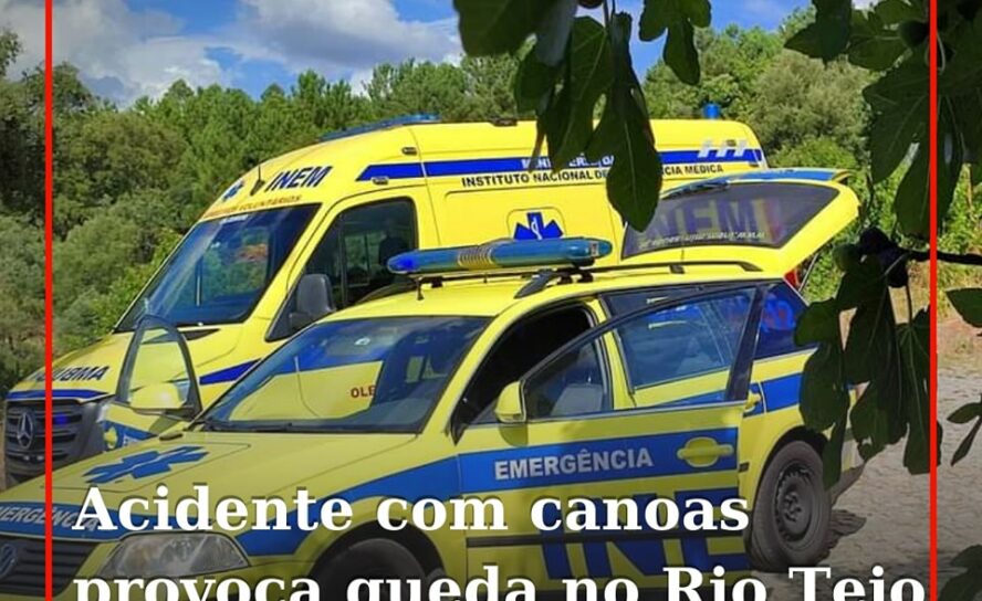 Duas embarcações onde seguiam três escuteiros