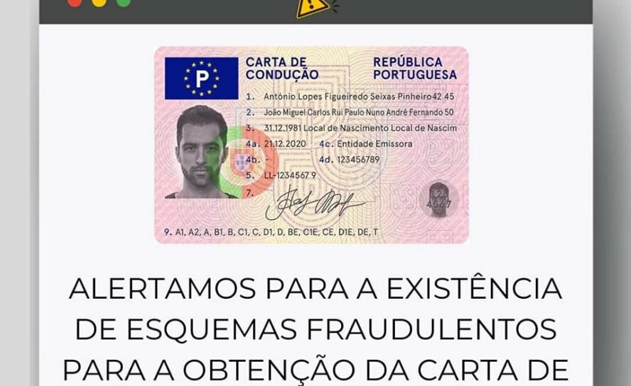 GNR alerta para esquemas fraudulentos na obtenção da carta de condução