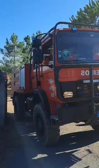 Incêndio lavrou mato em Maxiais