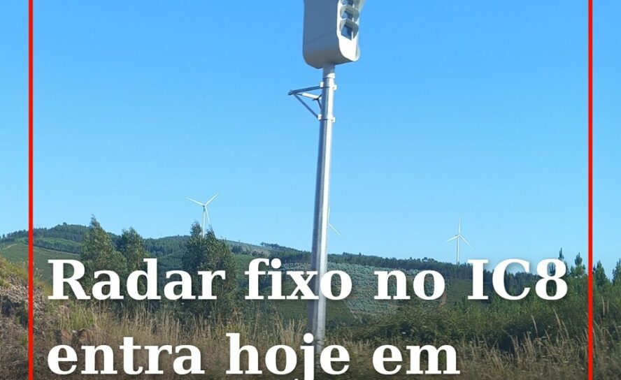 Mais 25 radares entram hoje em funcionamento