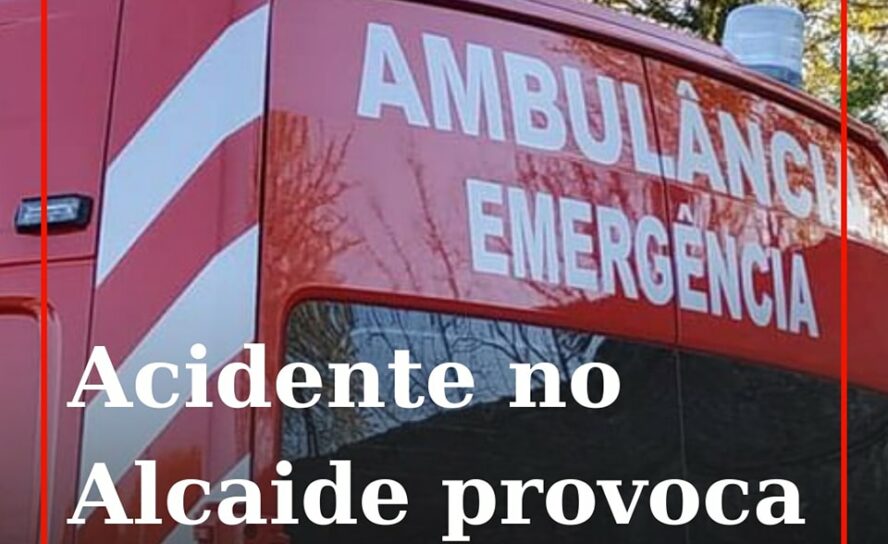 Uma colisão rodoviária na EN18, em Alcaide, no concelho do Fundão