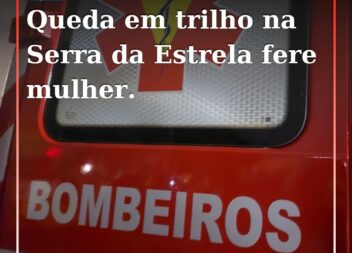 Uma mulher de 70 anos sofreu ferimentos nos membros inferiores do corpo na sequê