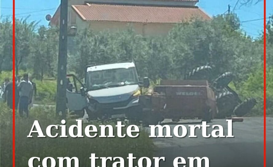 Uma pessoa perdeu a vida esta tarde de segunda-feira na sequência de uma colisão