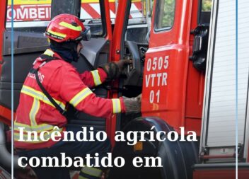67 operacionais, auxiliados por 15 viaturas e um meio aéreo