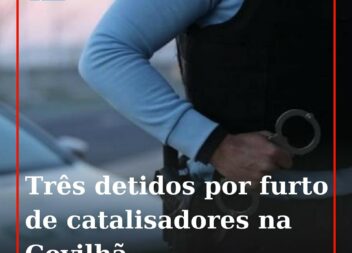 A GNR deteve três homens com idades compreendidas entre os 29 e os 37 anos