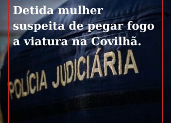 A Polícia Judiciária (PJ) da Guarda deteve no domingo uma mulher de 42 anos, sus