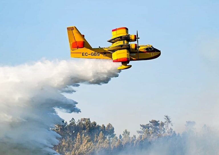 Aviões Canadair espanhóis já estão na Madeira