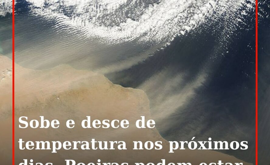 Chuva regressa ao país e poeiras estão previstas na sexta-feira