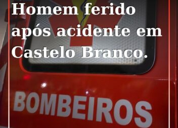 Colisão em Castelo Branco faz um ferido