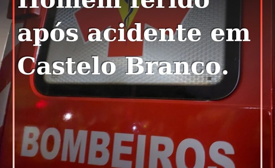 Colisão em Castelo Branco faz um ferido
