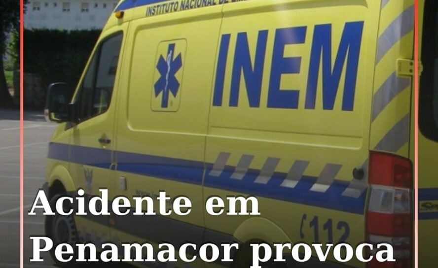 Colisão entre ligeiro e pesado em Penamacor