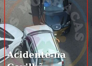 Colisão na Covilhã acaba em danos materiais