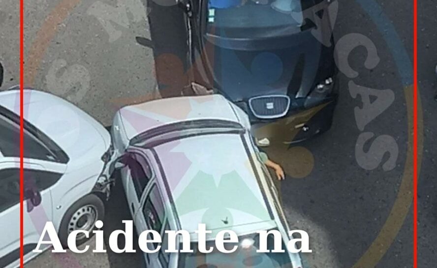 Colisão na Covilhã acaba em danos materiais