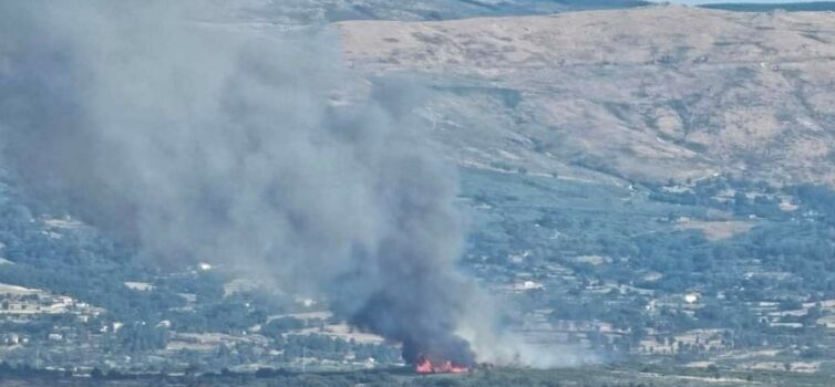 Combate a incêndio em Celorico da Beira a decorrer favoravelmente