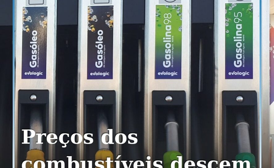 Descida acentuada nos preços dos combustíveis