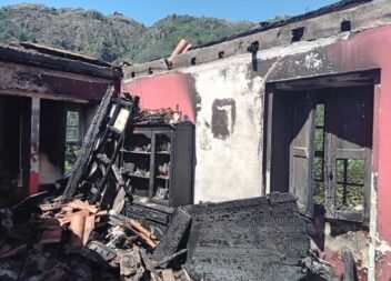 Incêndio destrói casa de Guarda Florestal no Gerês