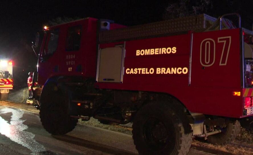 Incêndio em Monforte da Beira