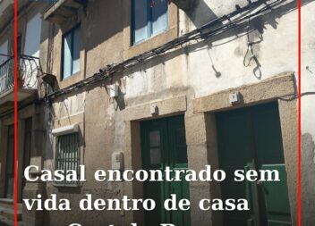 Um casal de idade avançada, foi encontrado esta terça-feira sem vida e em avança