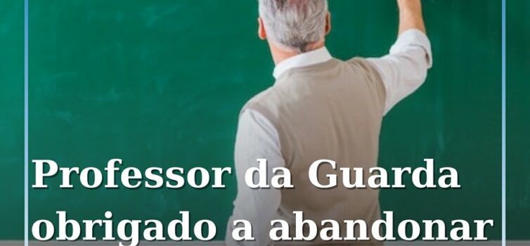 Um docente natural da cidade da Guarda foi colocado para lecionar em Abrantes