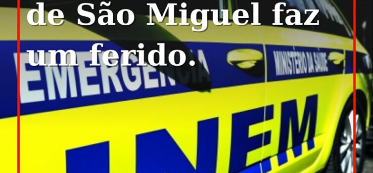 Um homem de 31 anos ficou ferido na sequência do despiste de uma moto 4