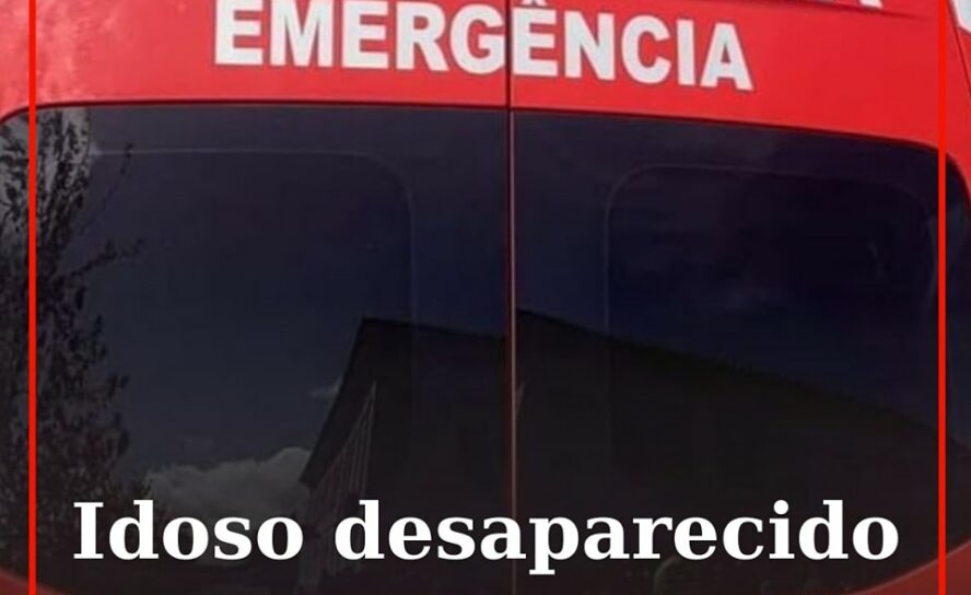 Um homem de 92 anos foi dado como desaparecido esta manhã de segunda-feira