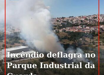 Bombeiros resolvem incêndio na Guarda