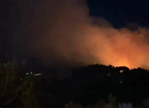 Incêndio deflagra no Teixoso
