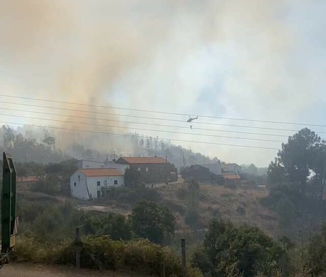 Incêndio em Louriçal do Campo