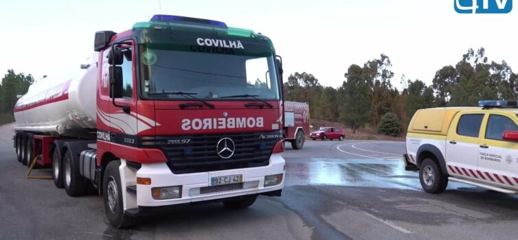 Incêndio no concelho do Fundão