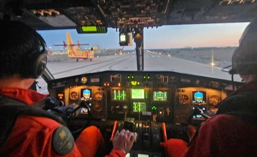 Incêndios: 8 aviões apoiam Portugal no combate às chamas