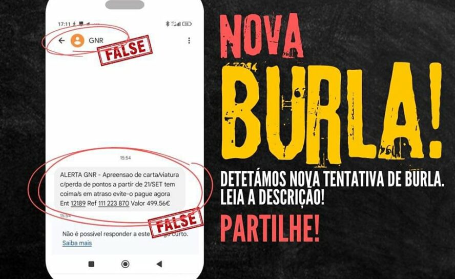 Nova burla usa nome da GNR