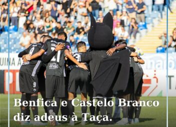 O BCB - Benfica e Castelo Branco saiu derrotado na noite de sábado naquela que f