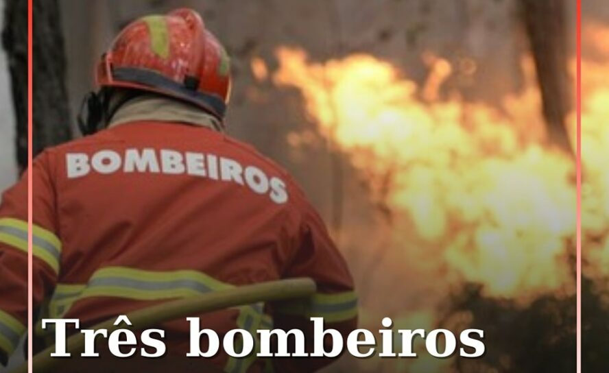 Três bombeiros perdem a vida após acidente