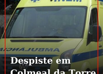 Um ferido em despiste na N18