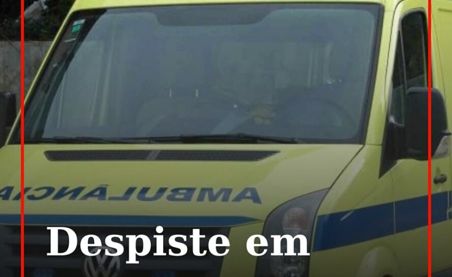 Um ferido em despiste na N18