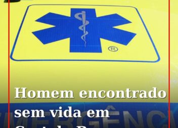 Um homem com uma idade compreendida entre os 30 e os 40 anos, foi encontrado sem