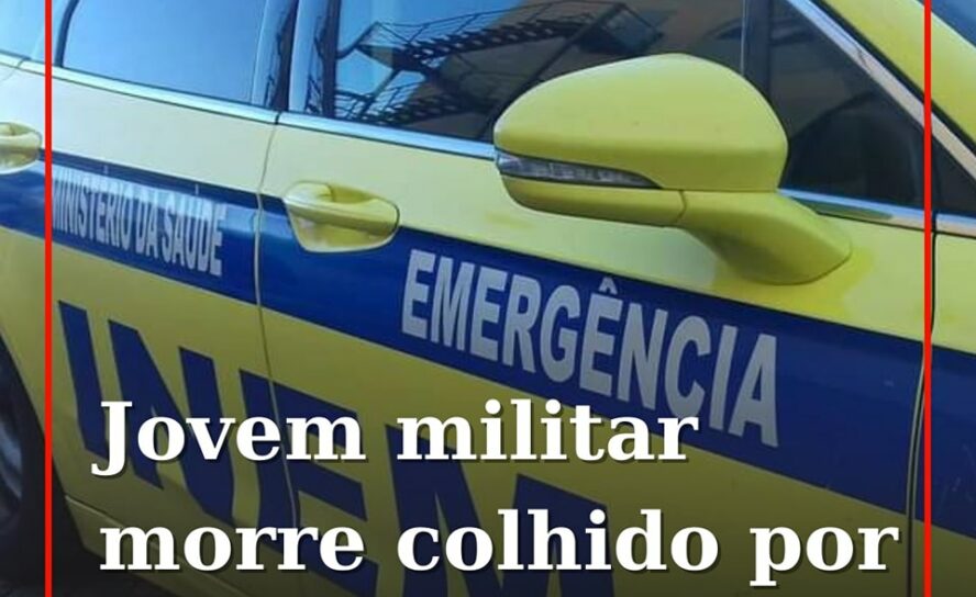 Um militar, de 25 anos, morreu, esta tarde de segunda-feira