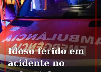 Acidente na EN112 faz um ferido