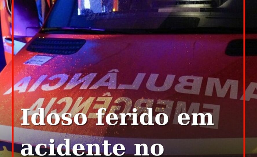 Acidente na EN112 faz um ferido