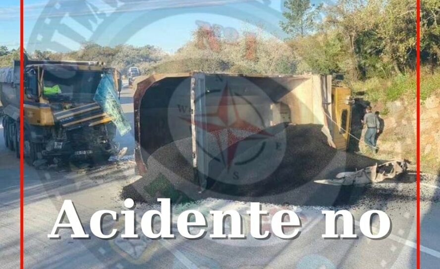 Colisão no IC8 provoca dois feridos